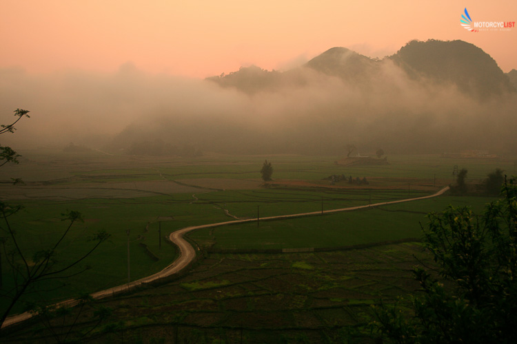 Scenery of Lung Van, near Pu Luong area