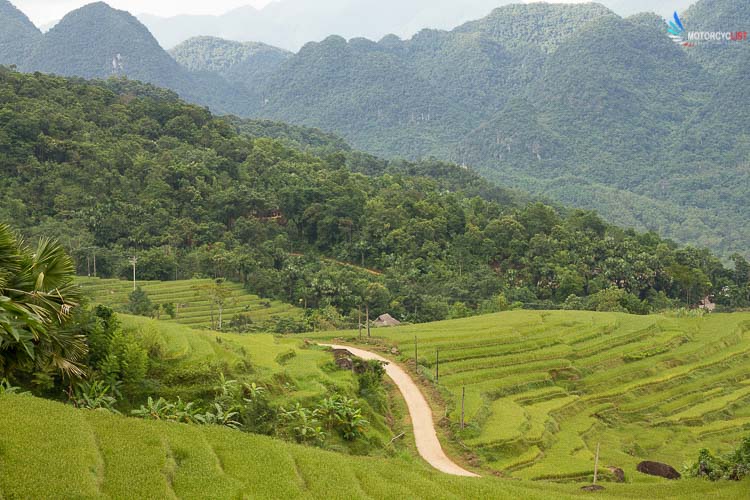 Motorbike tour to Pu Luong, Vietnam