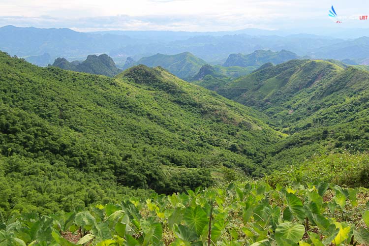 Motorcycle tour in Pu Luong