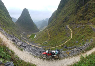 Vietnam motorcycle tours to <b>Ba Be</b> National Park